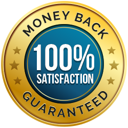 100% satisfaction guarantee